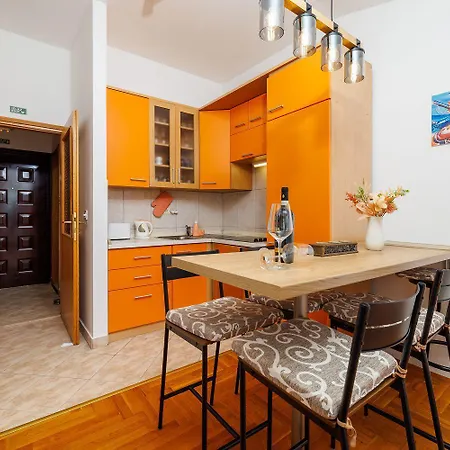 Helles Nur 510 Meter Zum Sandstrand Mit Meerblick Und Waschmaschine Apartament Crikvenica