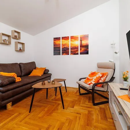 Helles Nur 510 Meter Zum Sandstrand Mit Meerblick Und Waschmaschine Apartament Crikvenica