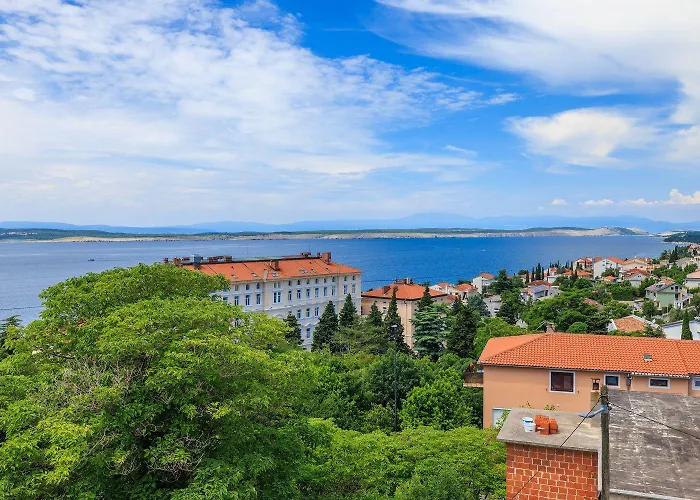Helles Nur 510 Meter Zum Sandstrand Mit Meerblick Und Waschmaschine Crikvenica