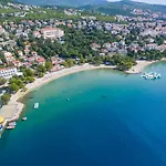 Helles Nur 510 Meter Zum Sandstrand Mit Meerblick Und Waschmaschine Apartment Crikvenica